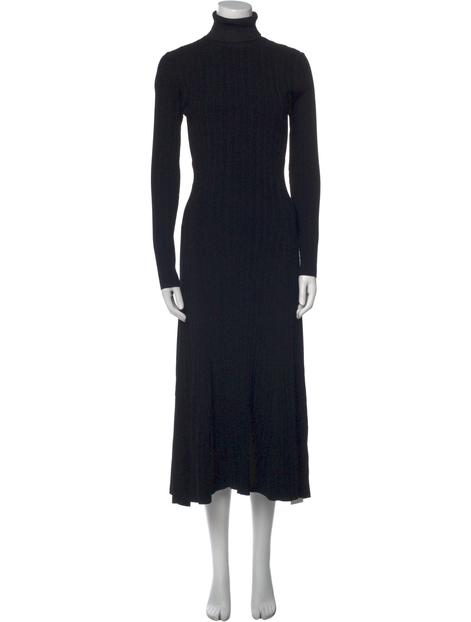 Proenza Schouler White Label Turtleneck Midi Length Dress