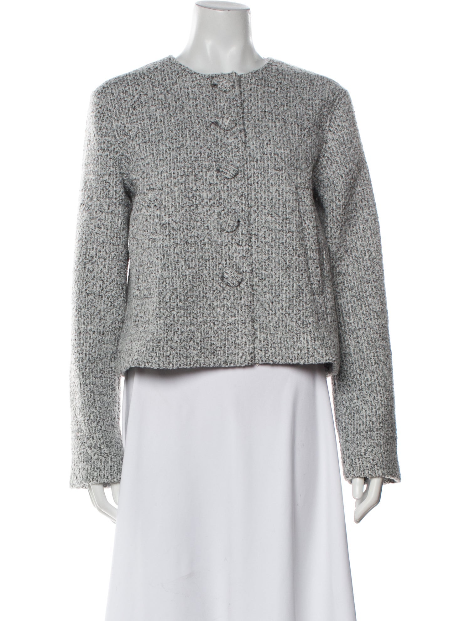 Proenza Schouler White Label Tweed Pattern Evening Jacket w/ Tags