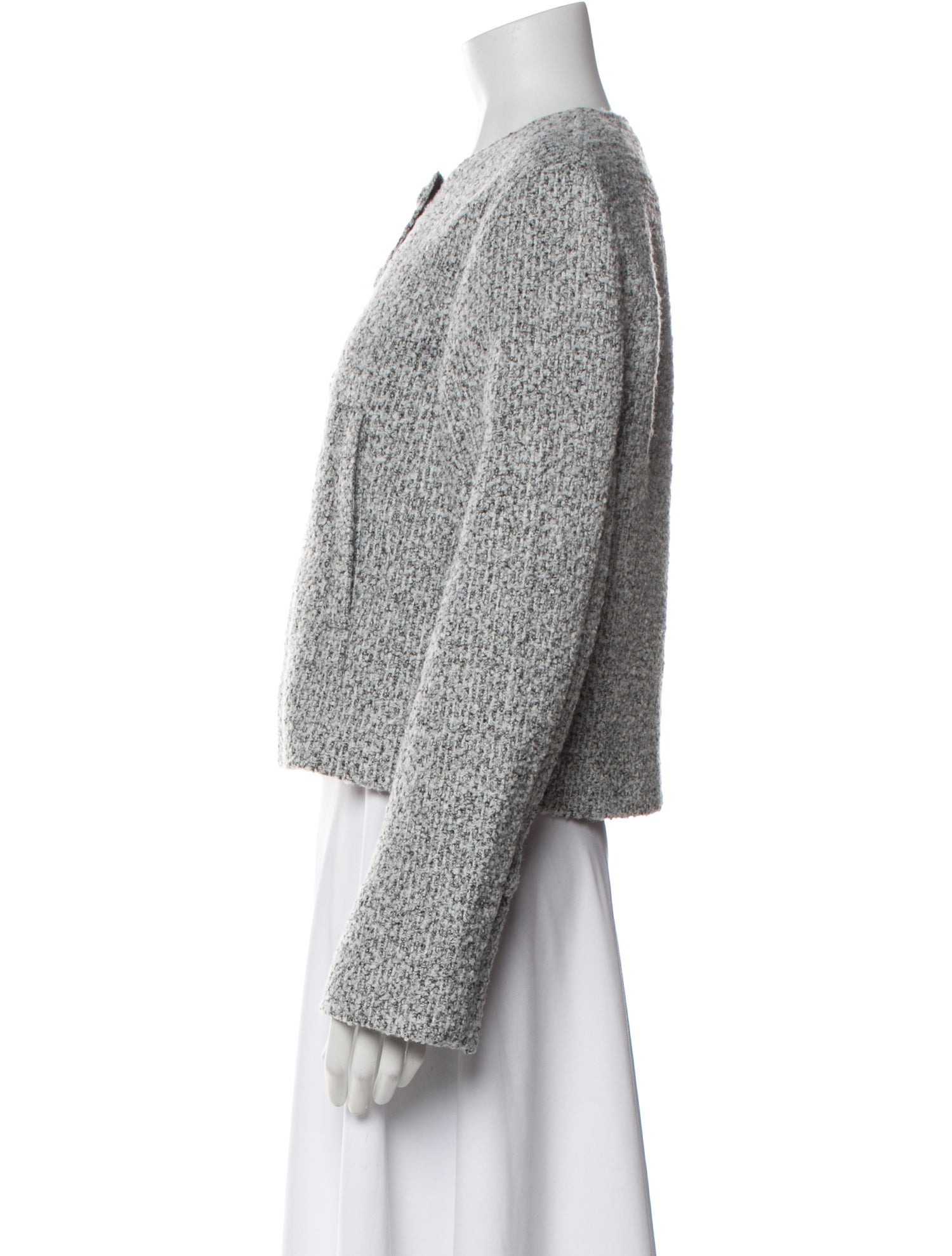 Proenza Schouler White Label Tweed Pattern Evening Jacket w/ Tags
