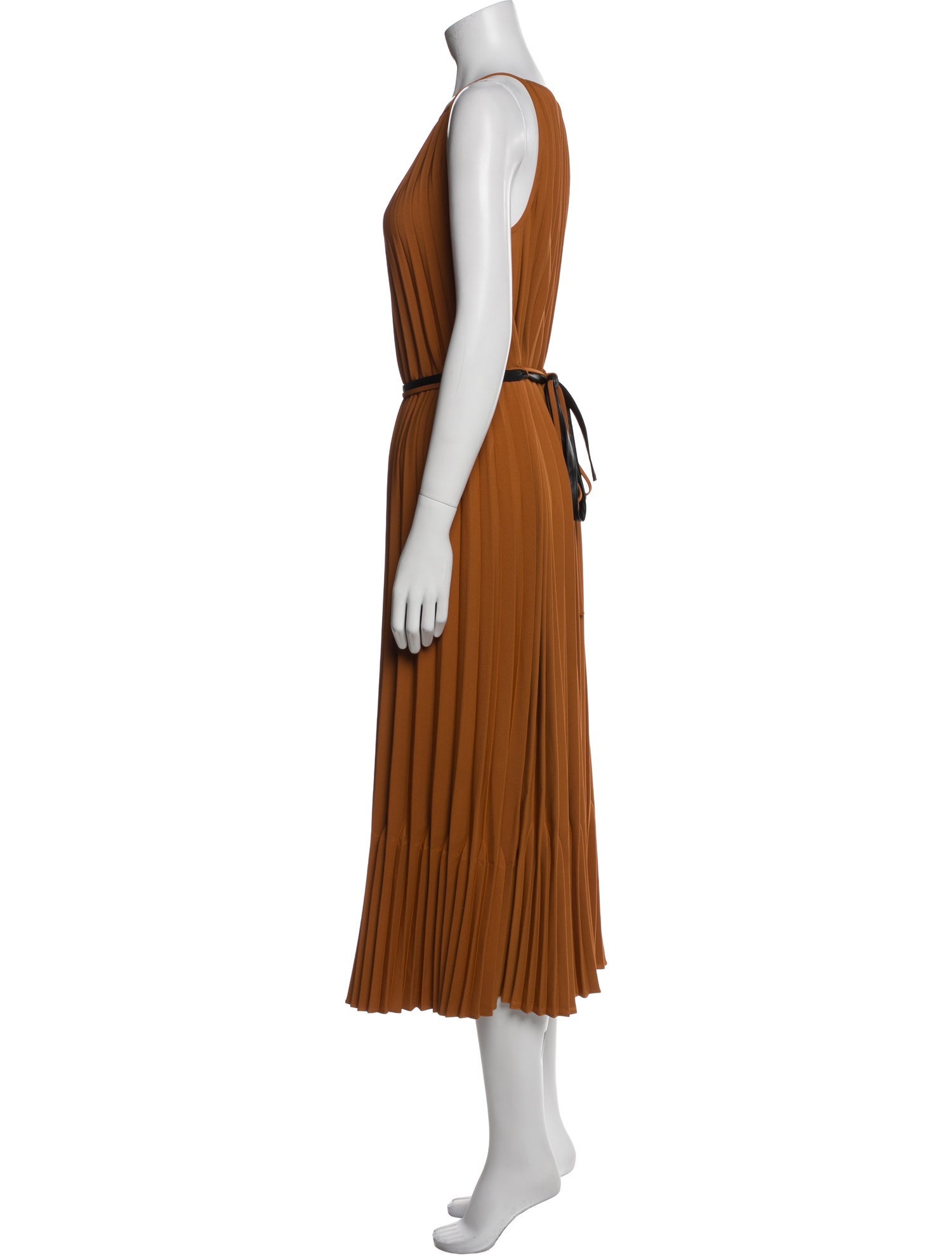 Proenza Schouler White Label Square Neckline Midi Length Dress