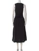 Proenza Schouler White Label Scoop Neck Long Dress