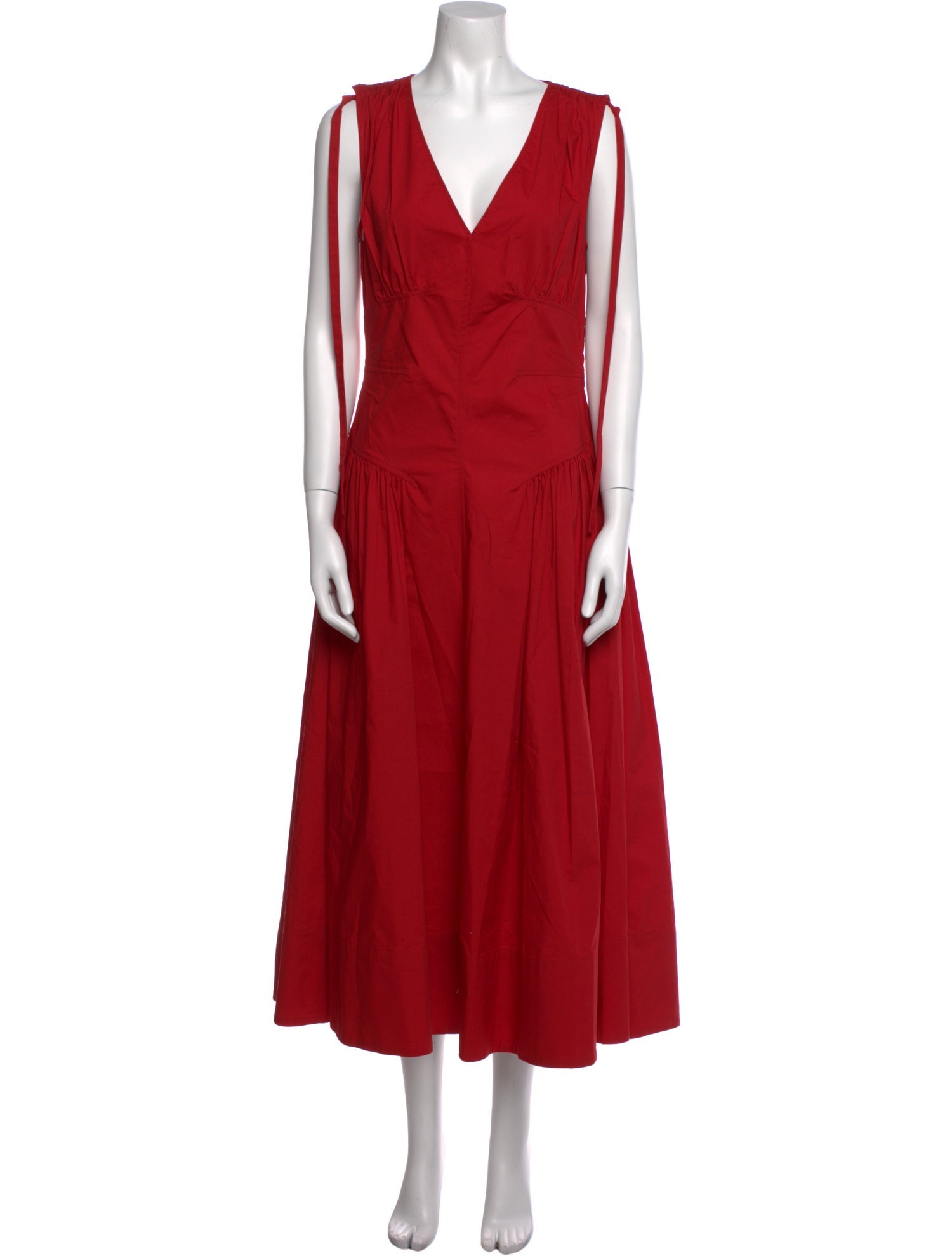 Proenza Schouler White Label V-Neck Long Dress w/ Tags