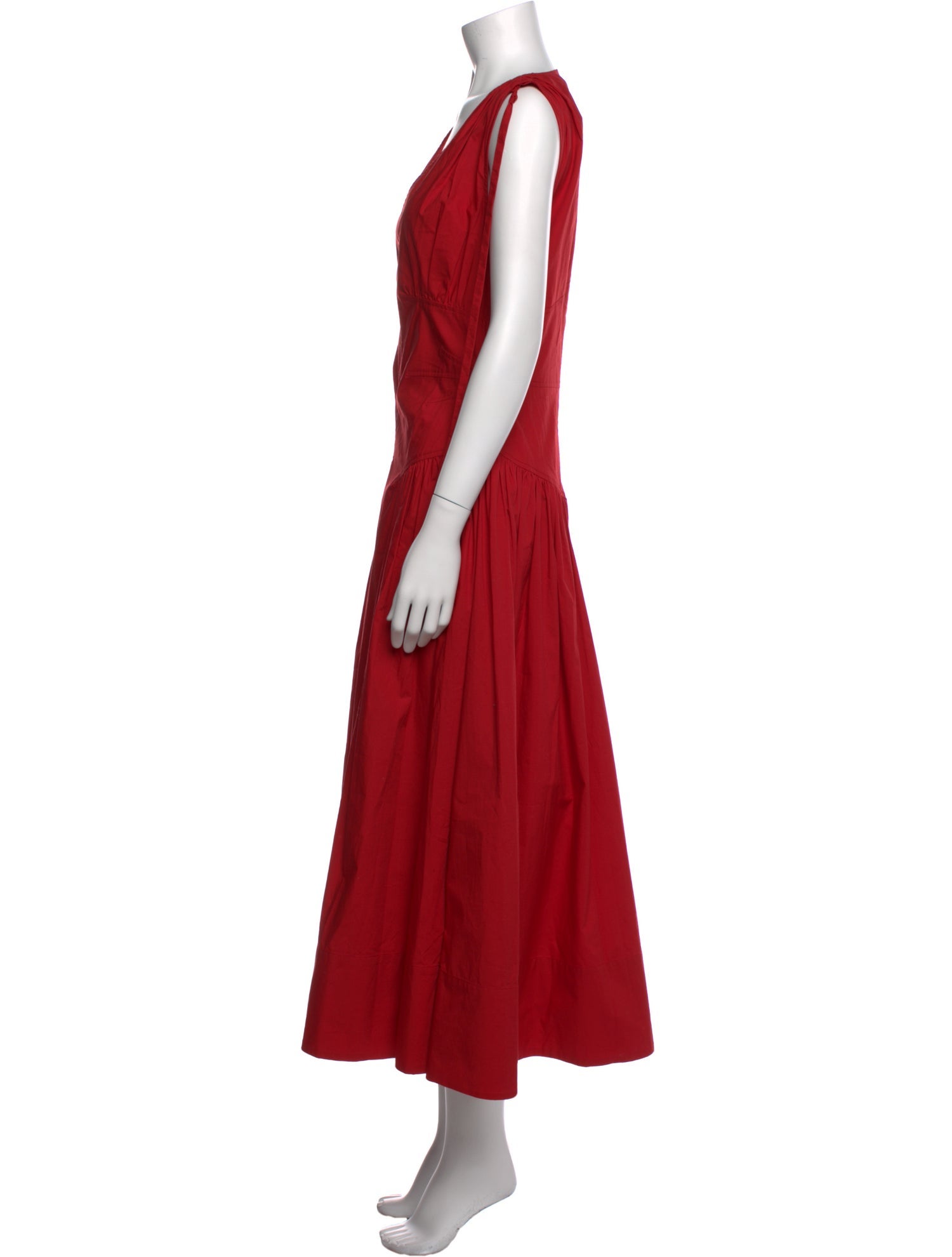 Proenza Schouler White Label V-Neck Long Dress w/ Tags