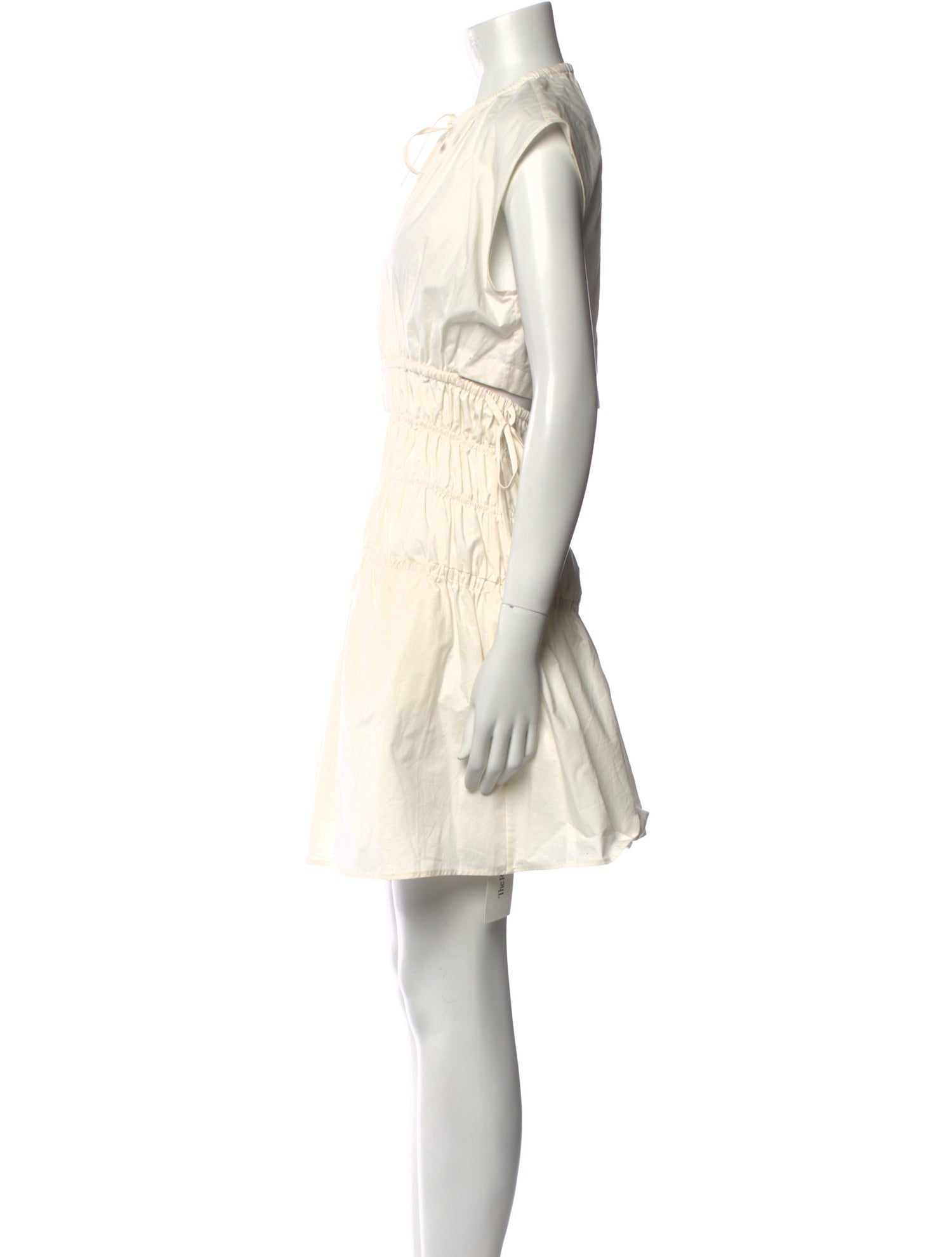 Proenza Schouler White Label Crew Neck Mini Dress