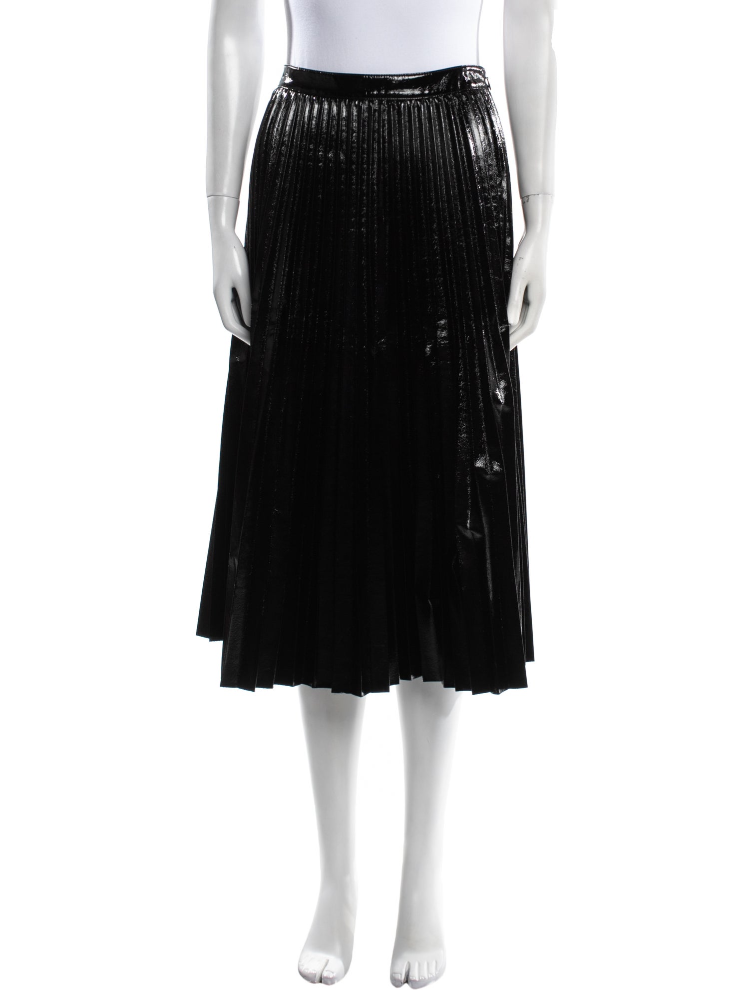 Proenza Schouler White Label Pleated Accents Midi Length Skirt