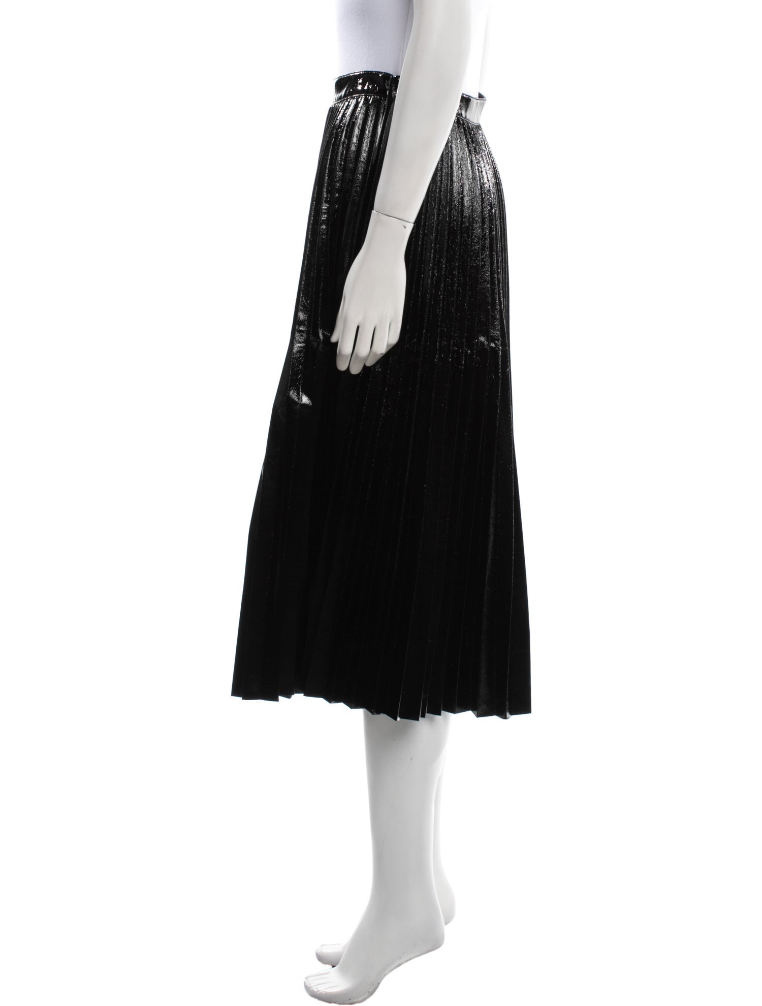 Proenza Schouler White Label Pleated Accents Midi Length Skirt