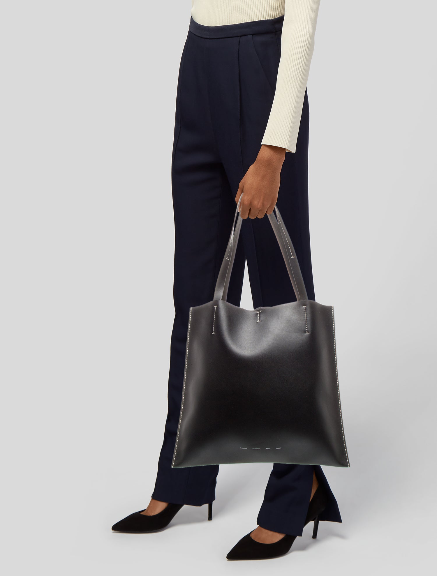 Proenza Schouler White Label Leather Tote