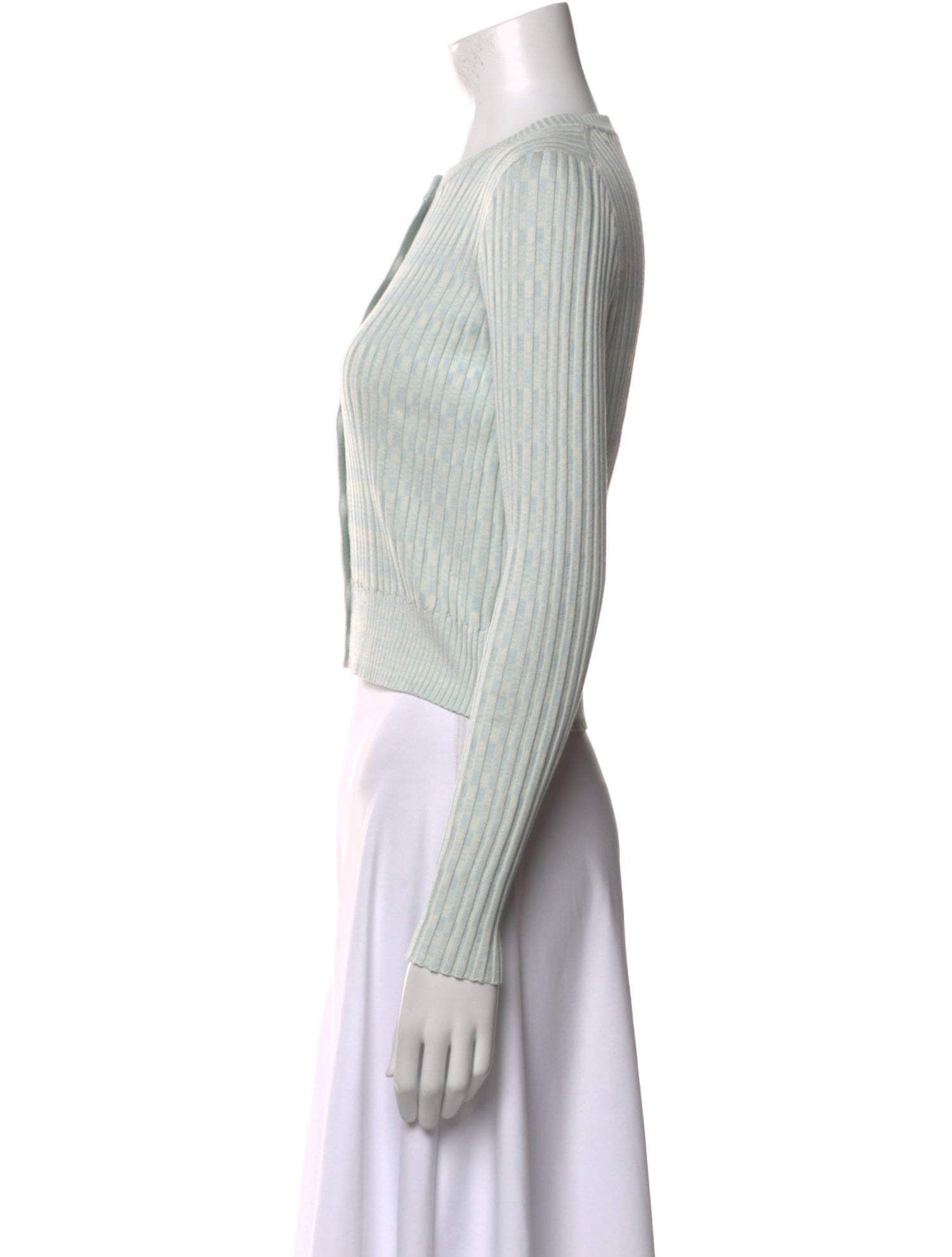 Proenza Schouler White Label Silk Crew Neck Sweater