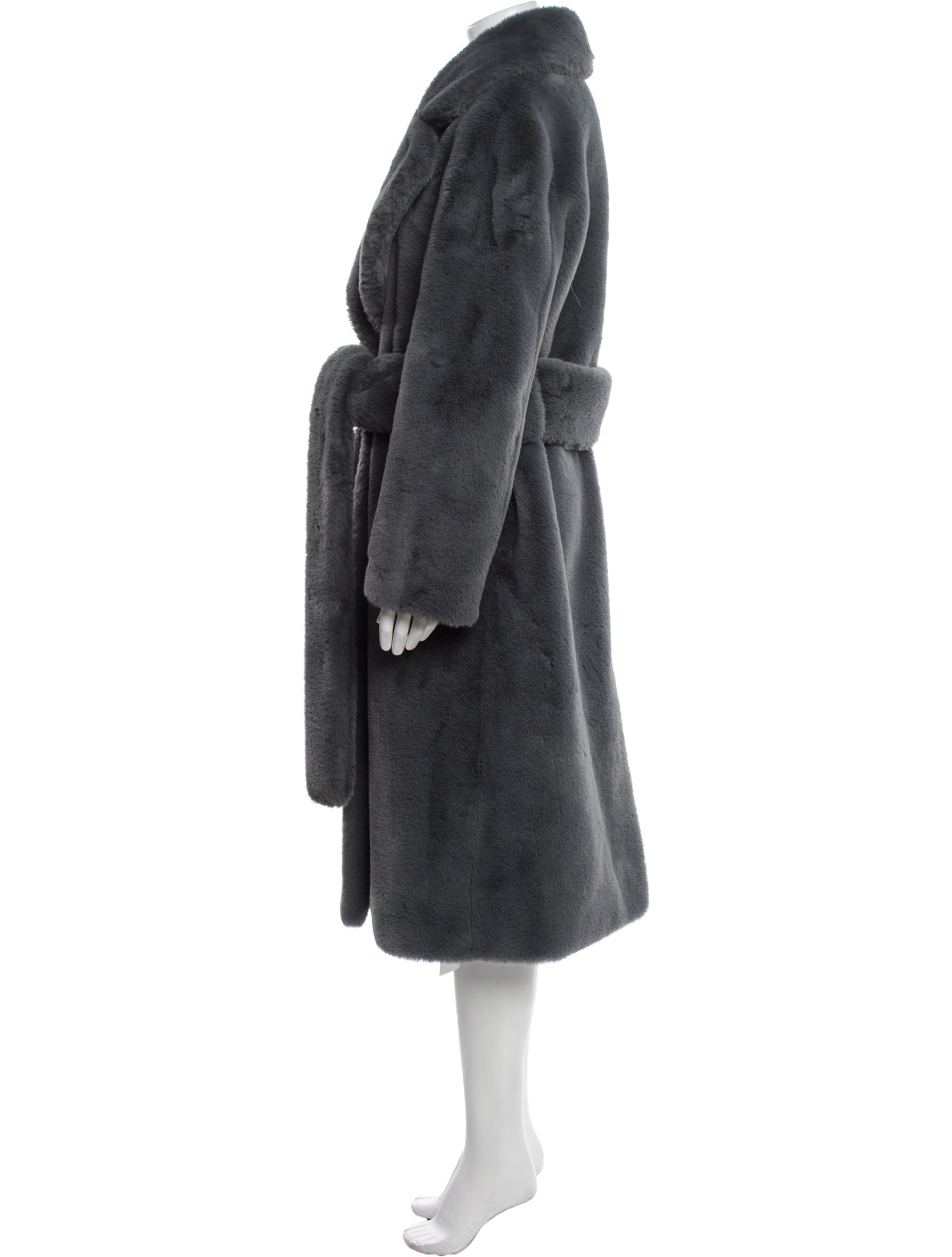 Proenza Schouler White Label Faux Fur Coat