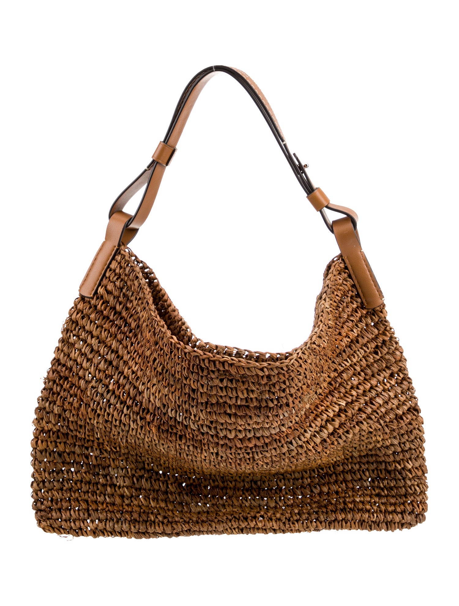 Proenza Schouler White Label Straw Hobo