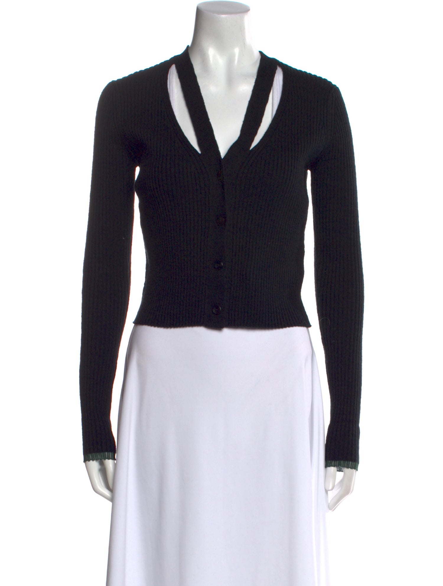 Proenza Schouler White Label V-Neck Sweater