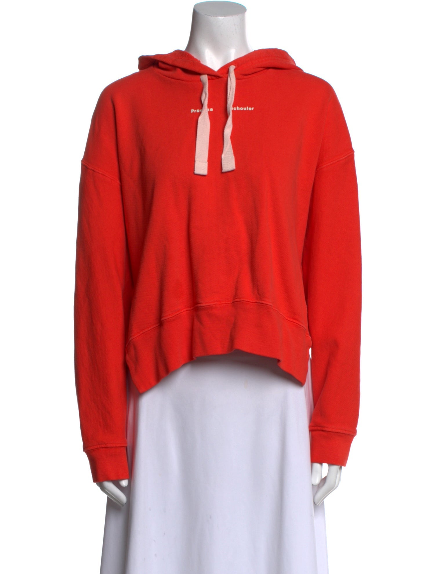 Proenza Schouler White Label Crew Neck Long Sleeve Sweatshirt