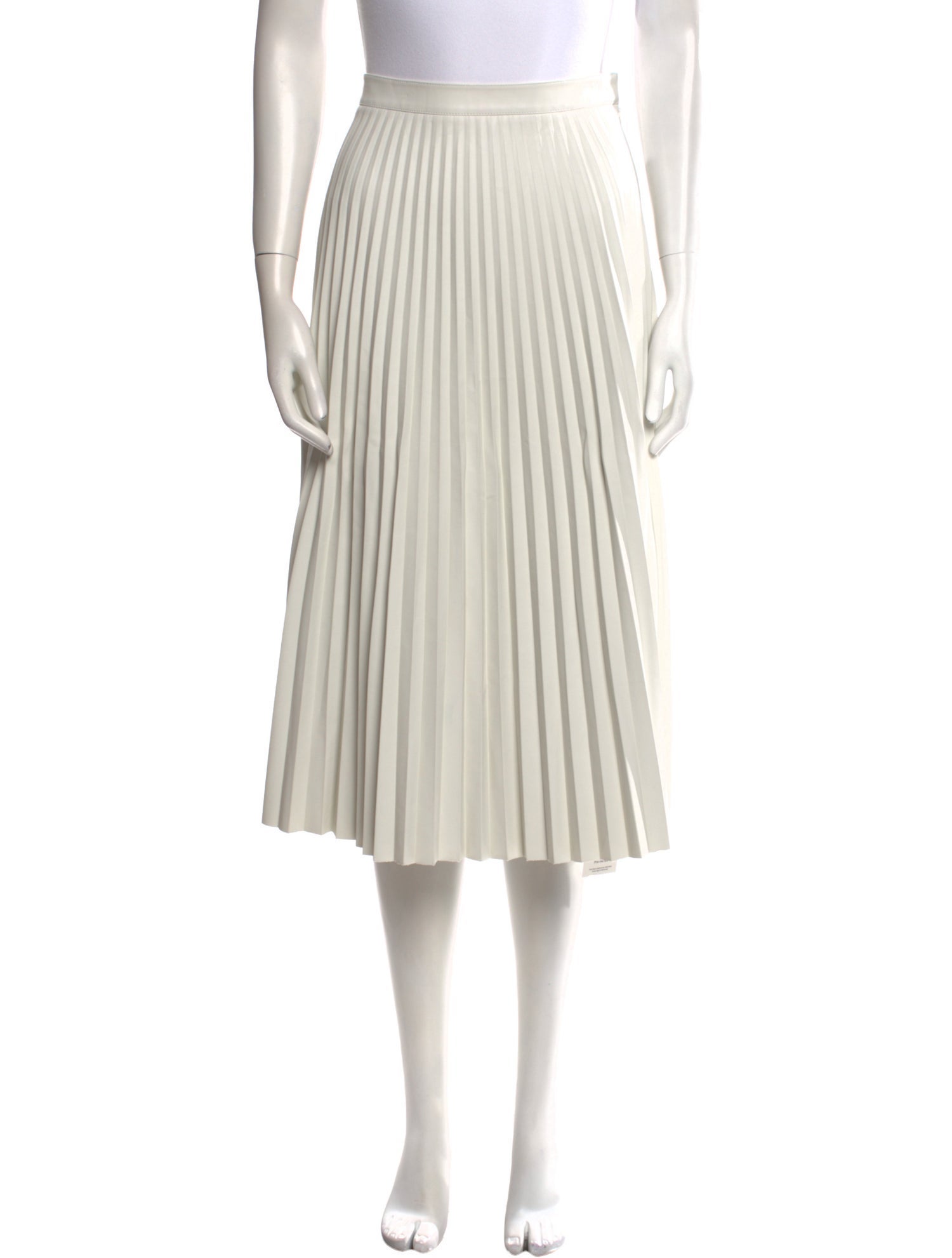 Proenza Schouler White Label Pleated Accents Midi Length Skirt