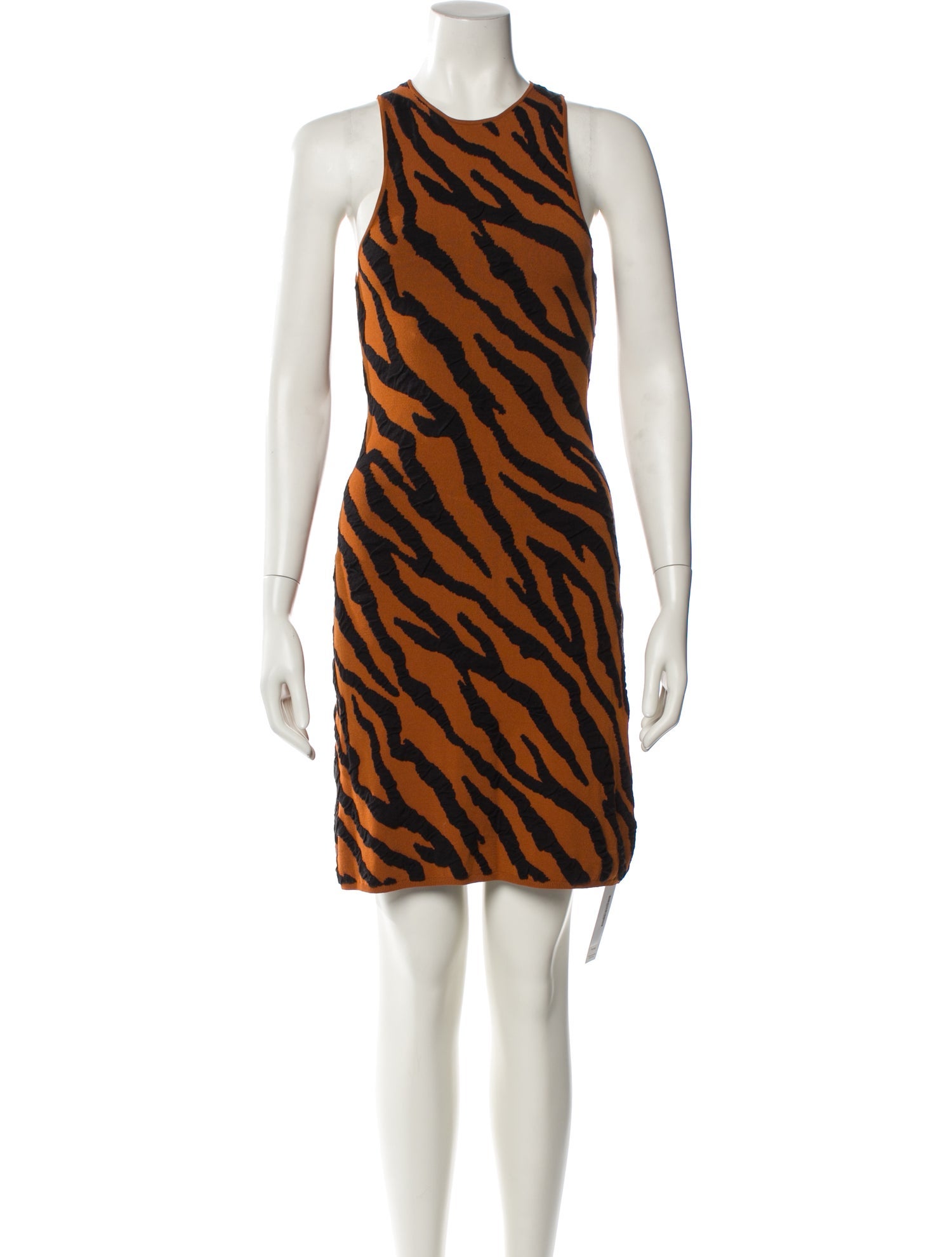 Proenza Schouler White Label Animal Print Mini Dress