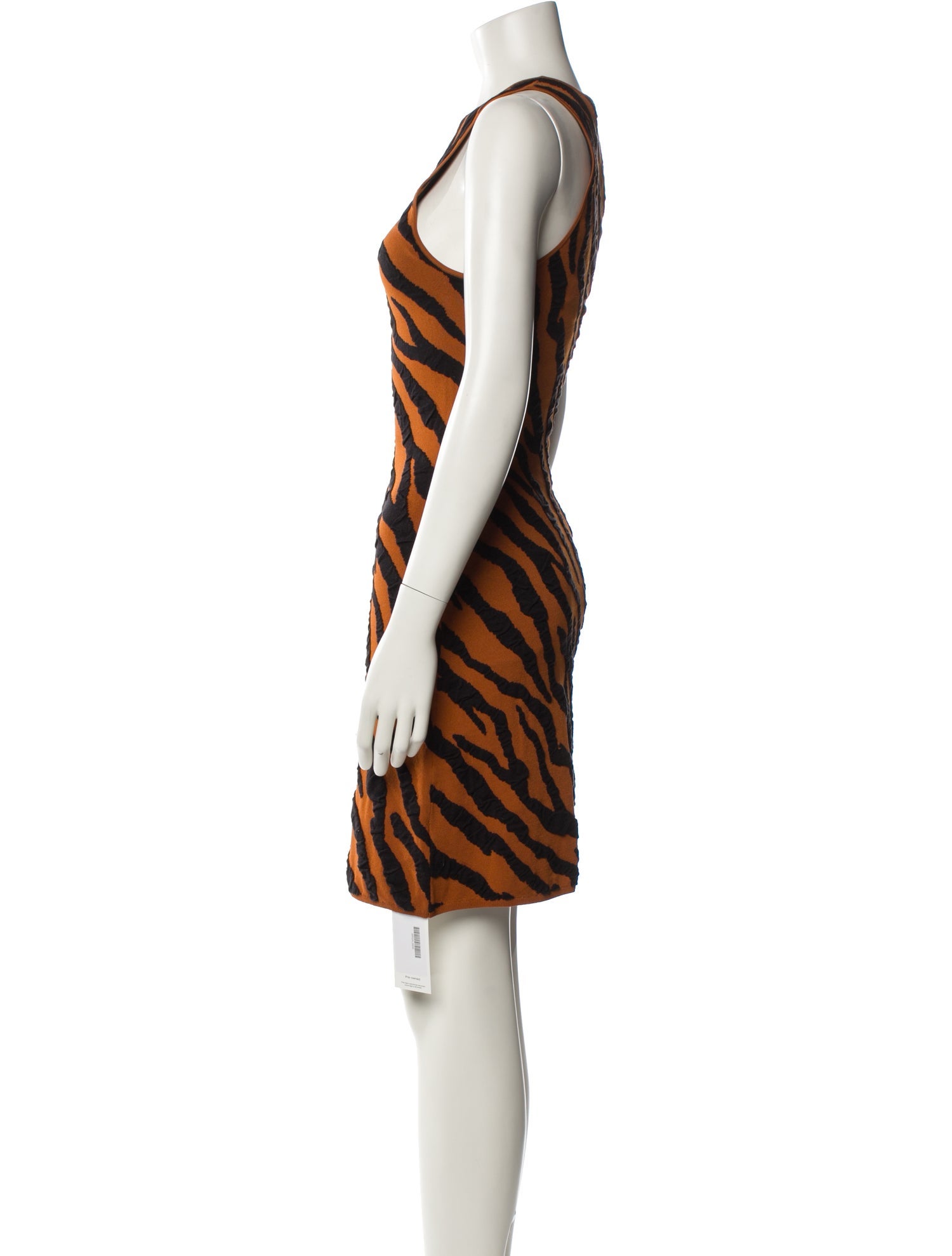 Proenza Schouler White Label Animal Print Mini Dress
