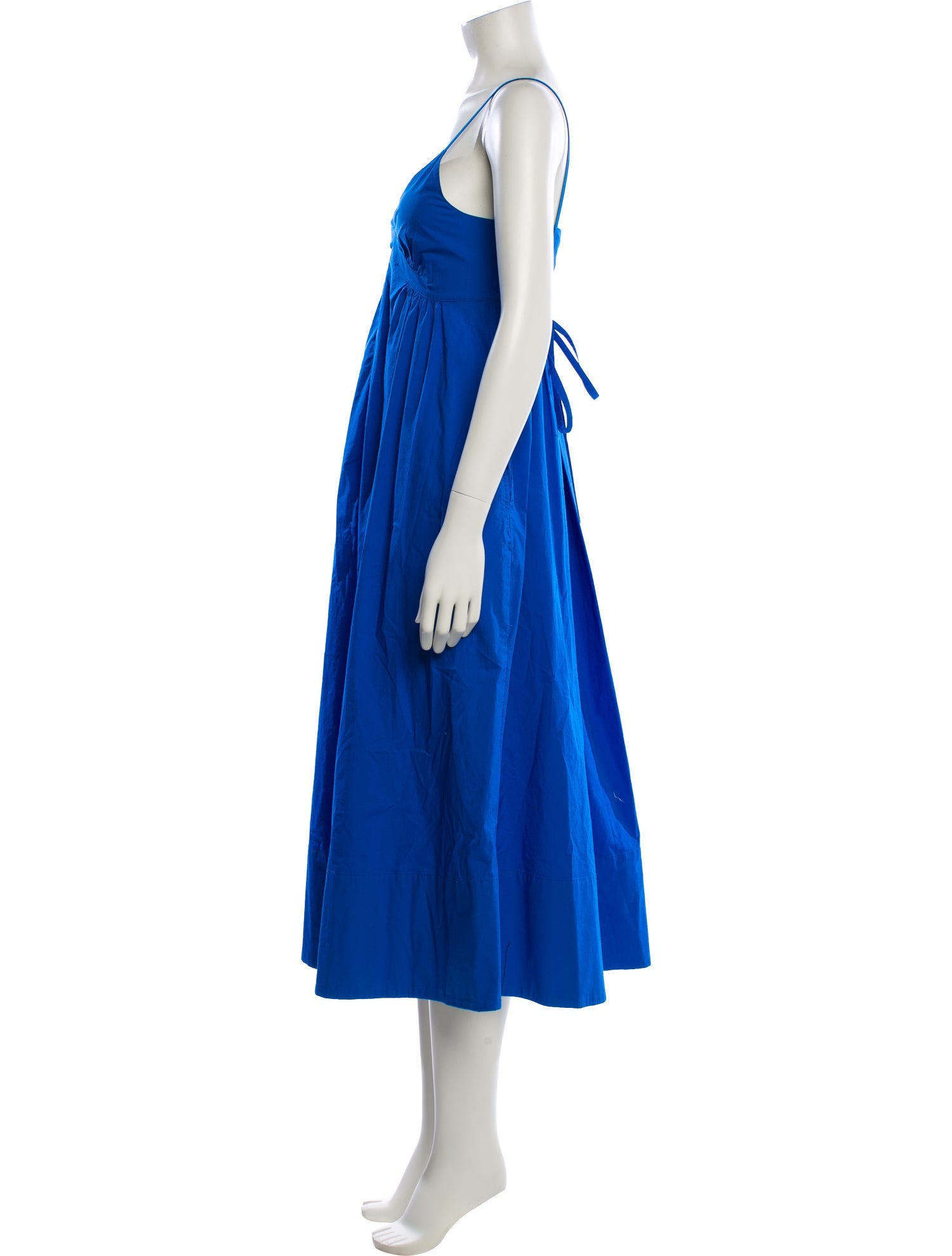 Proenza Schouler White Label V-Neck Long Dress