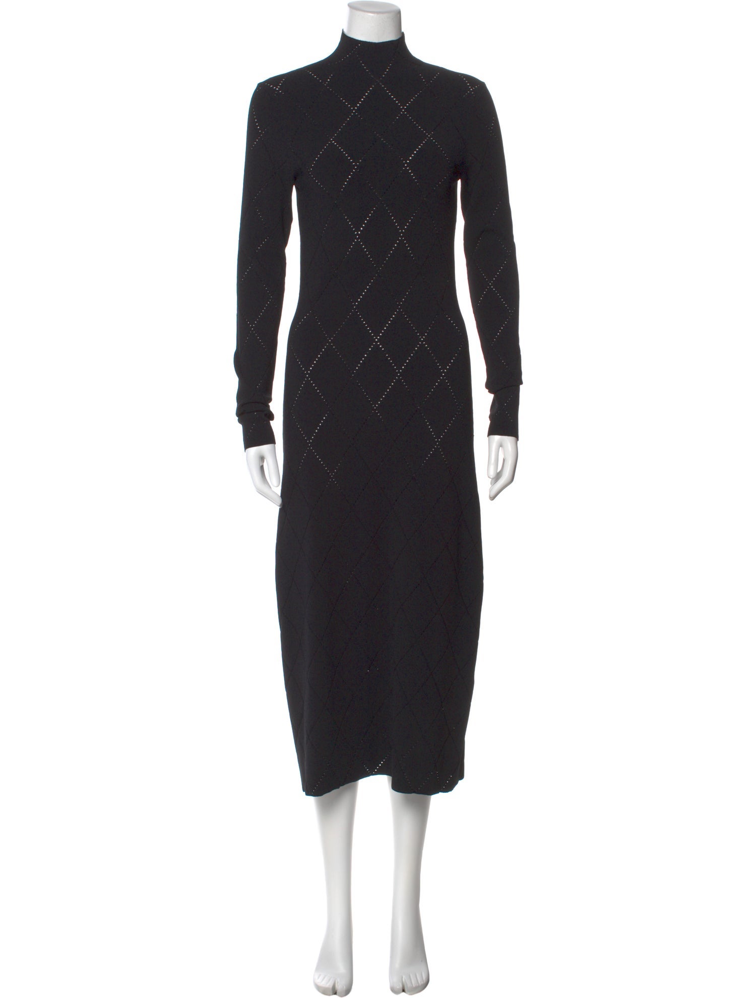Proenza Schouler White Label Turtleneck Long Dress