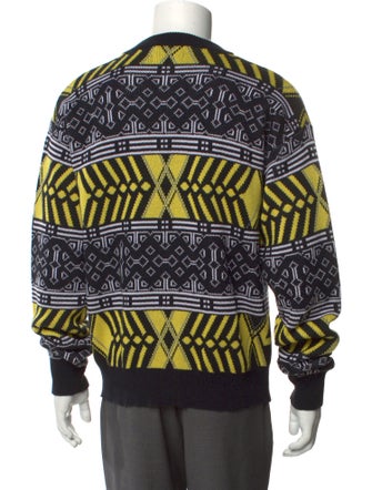 PACCBET Printed Crew Neck Pullover