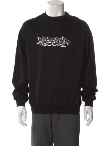 Paccbet Sweatshirts & Hoodies Graphic Print Crew Neck Sweatshirt S