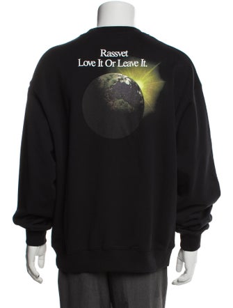 PACCBET Graphic Print Crew Neck Sweatshirt