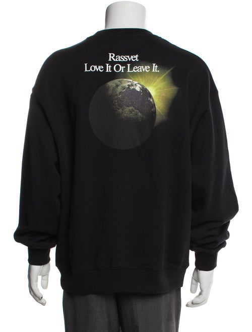 PACCBET Graphic Print Crew Neck Sweatshirt