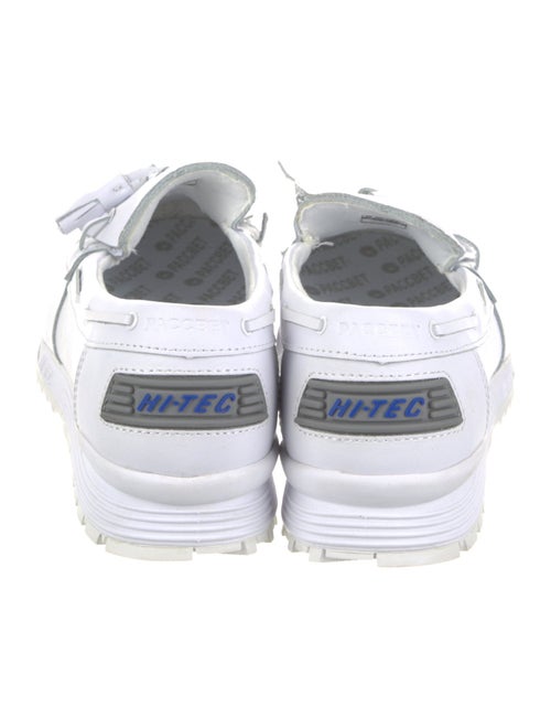 PACCBET Leather Tassel Accents Boat Shoes