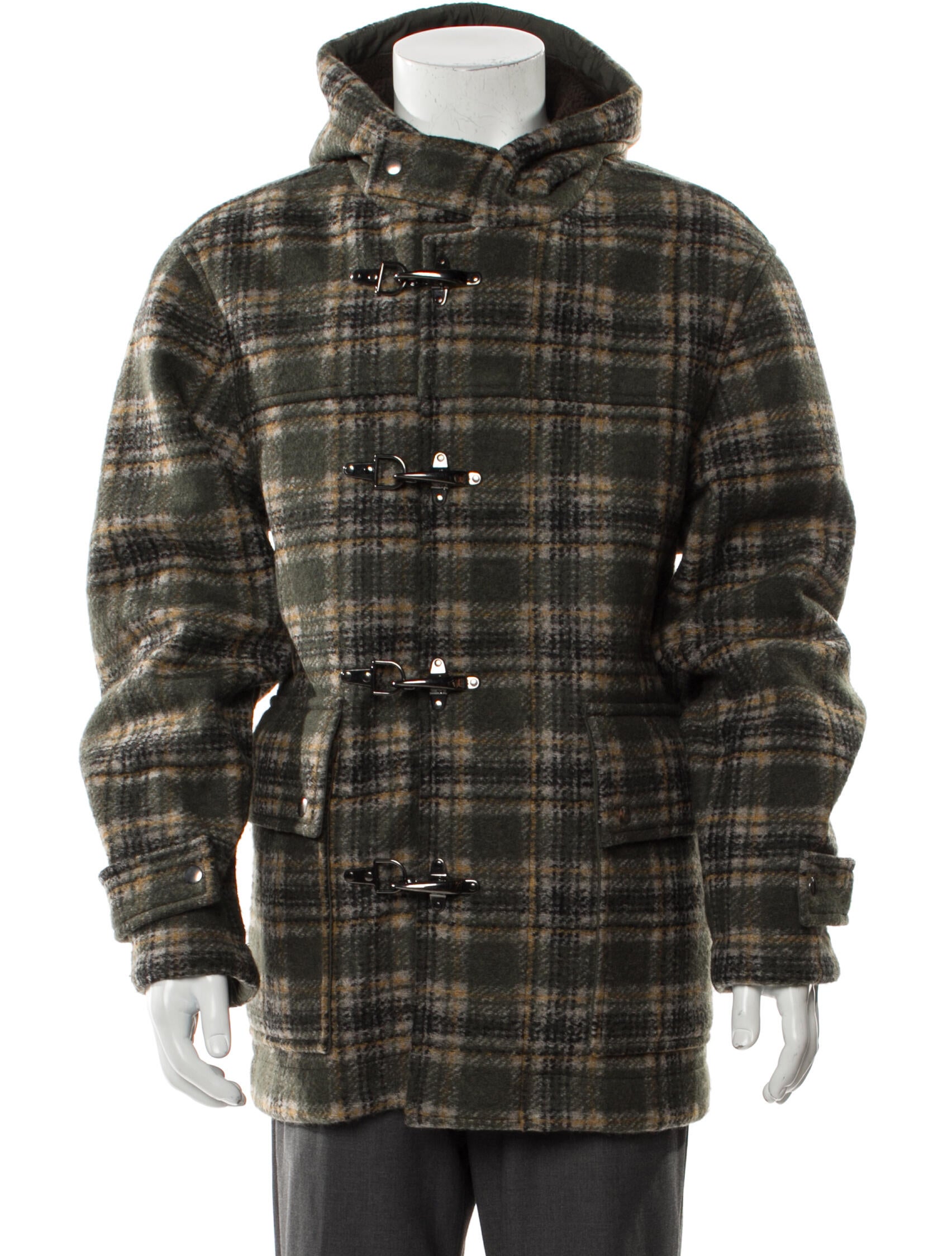 PACCBET Plaid Print Jacket