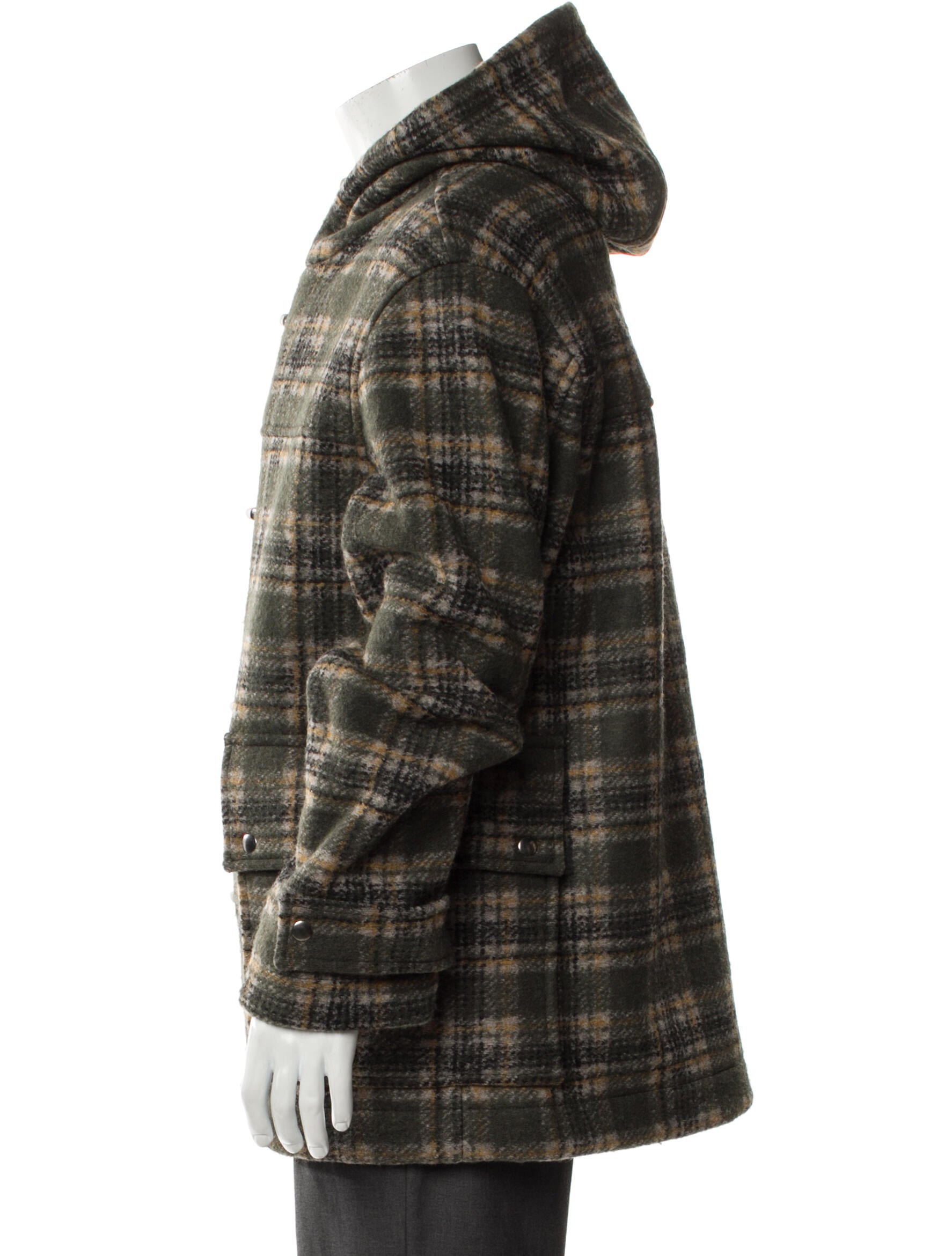 PACCBET Plaid Print Jacket