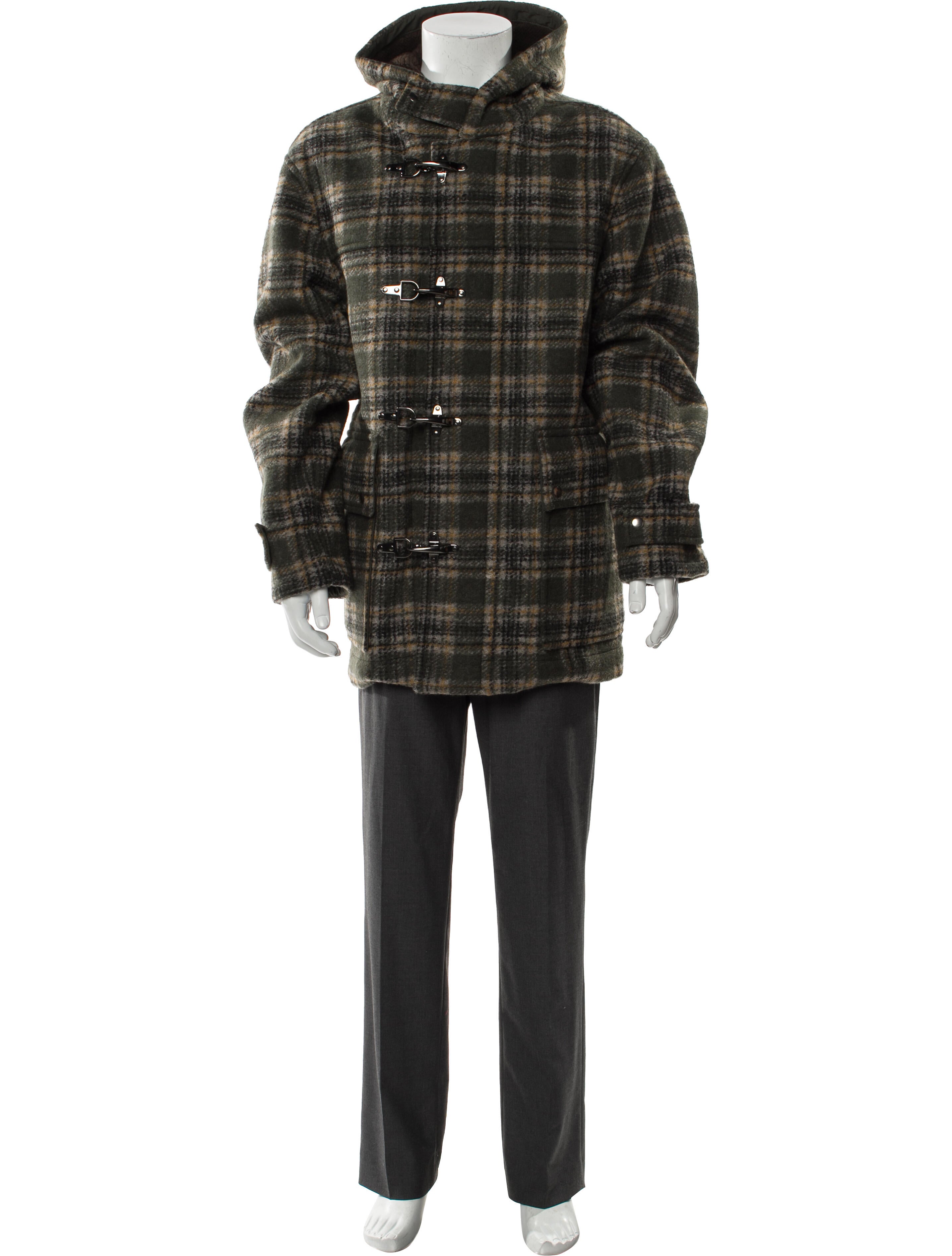 PACCBET Plaid Print Parka w/ Tags