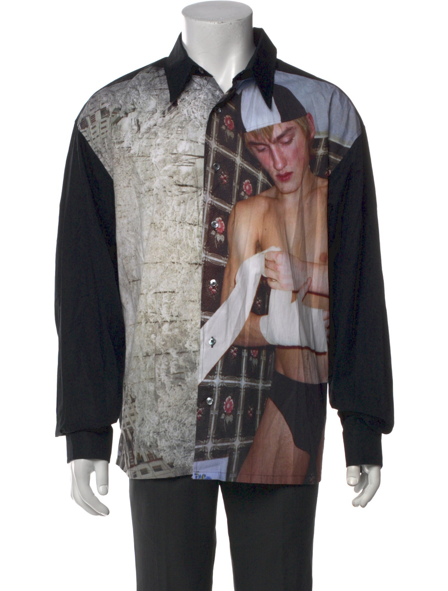 PACCBET Printed Long Sleeve Shirt