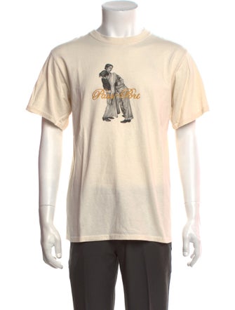 Passport Graphic Print Crew Neck T-Shirt