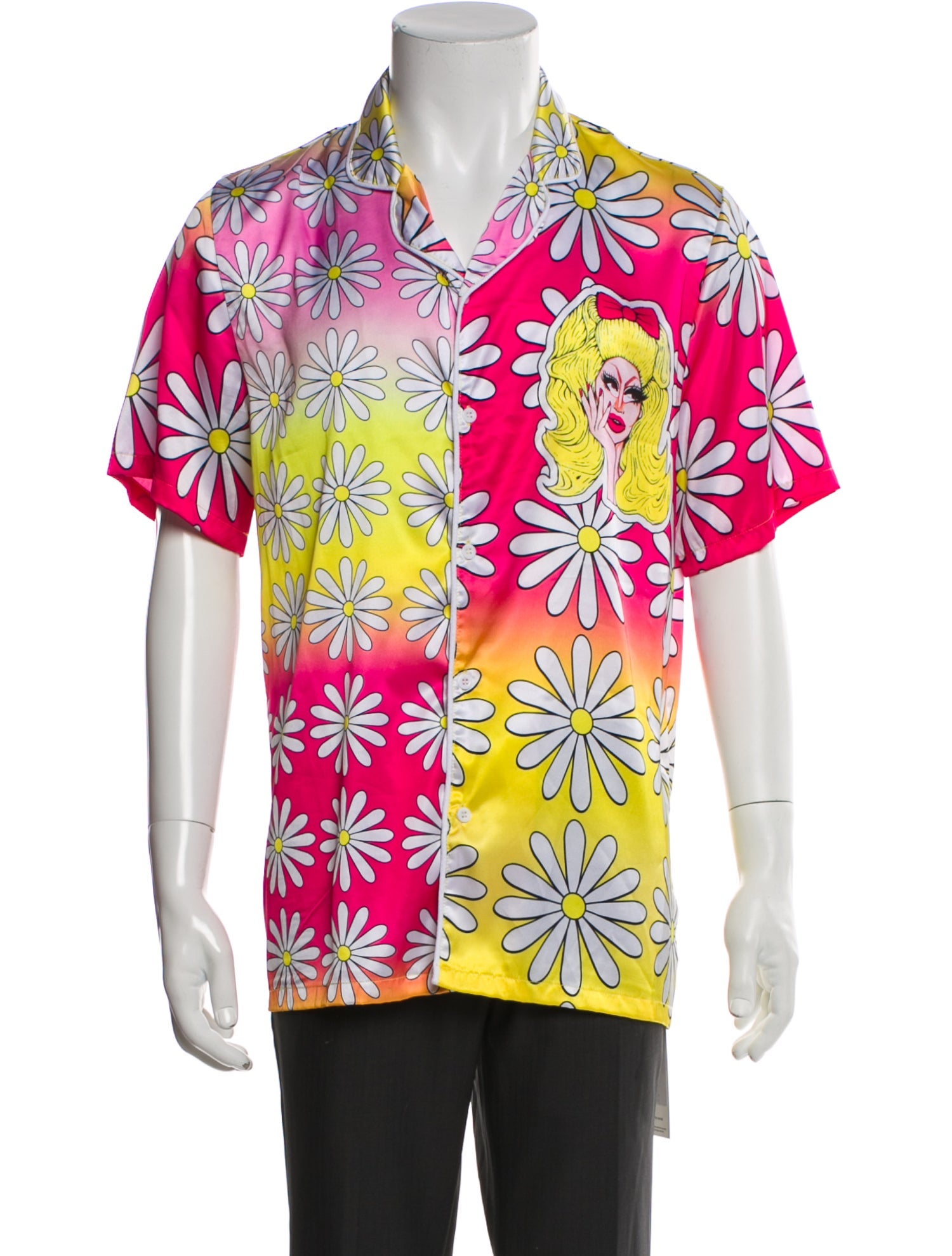 Patrick Church Silk Printed Shirt