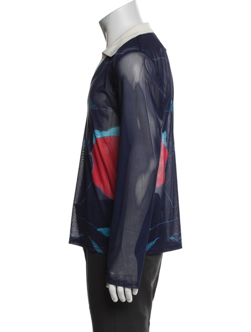 Patrick Church Printed Long Sleeve Shirt