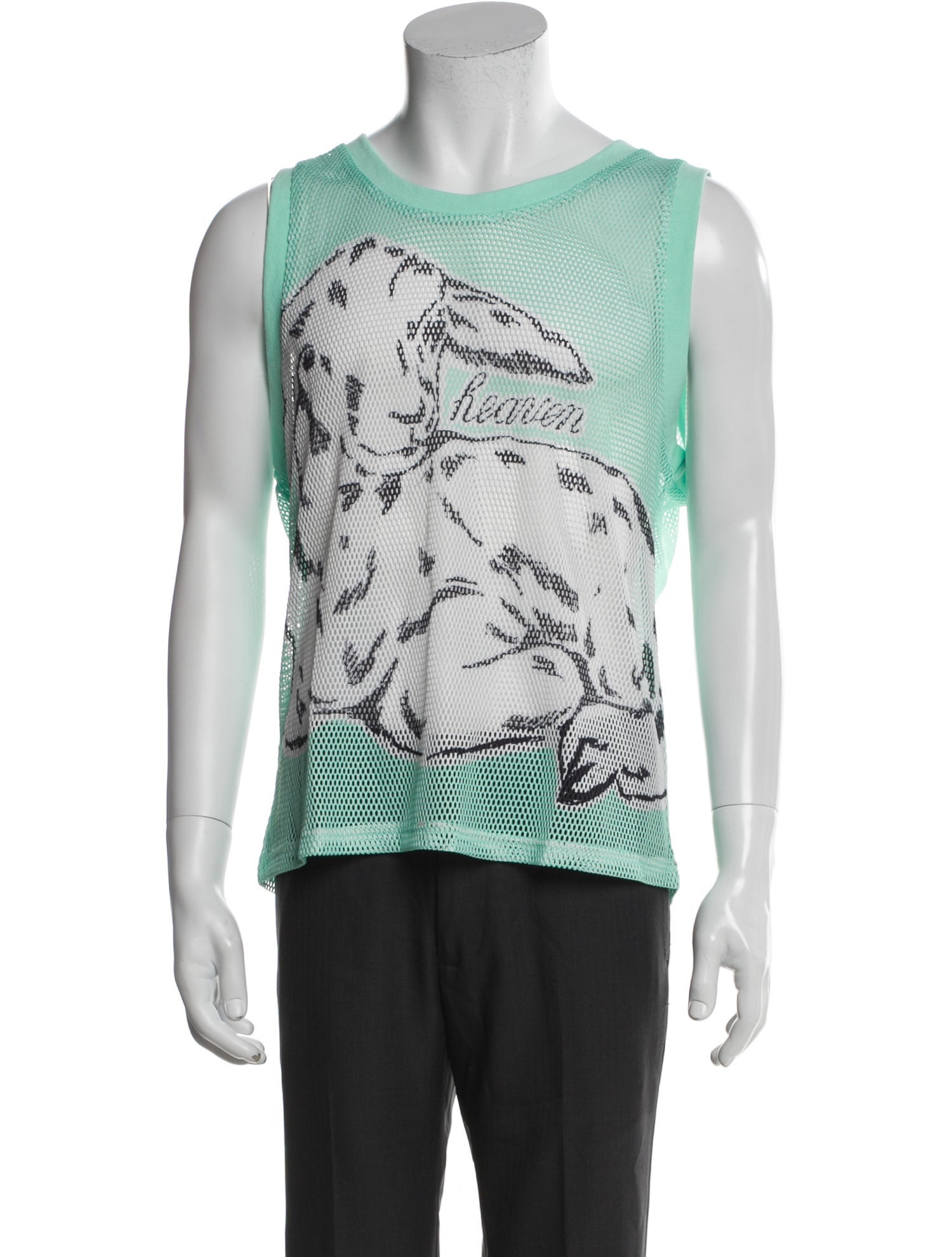Patrick Church Printed Sleeveless Shirt