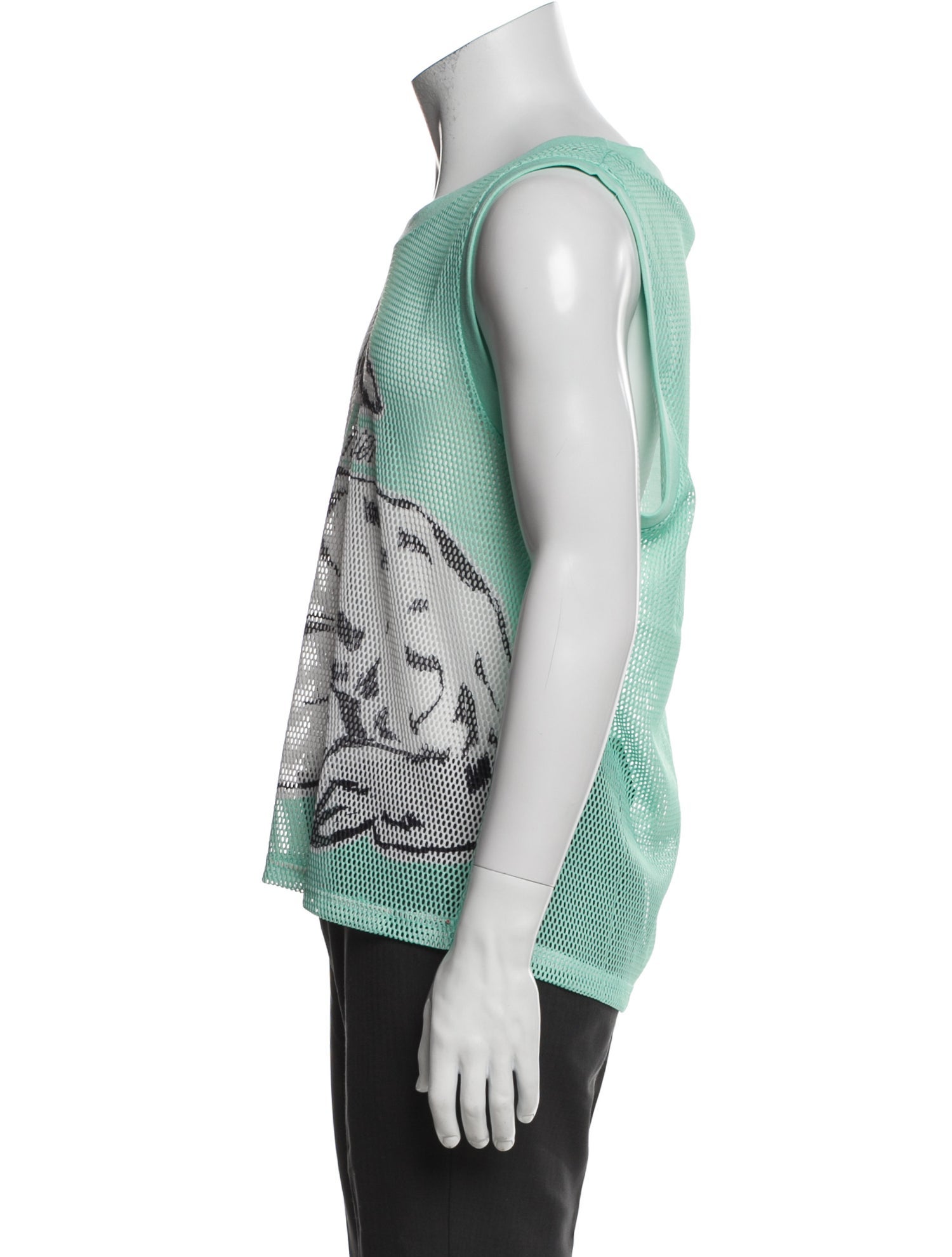 Patrick Church Printed Sleeveless Shirt