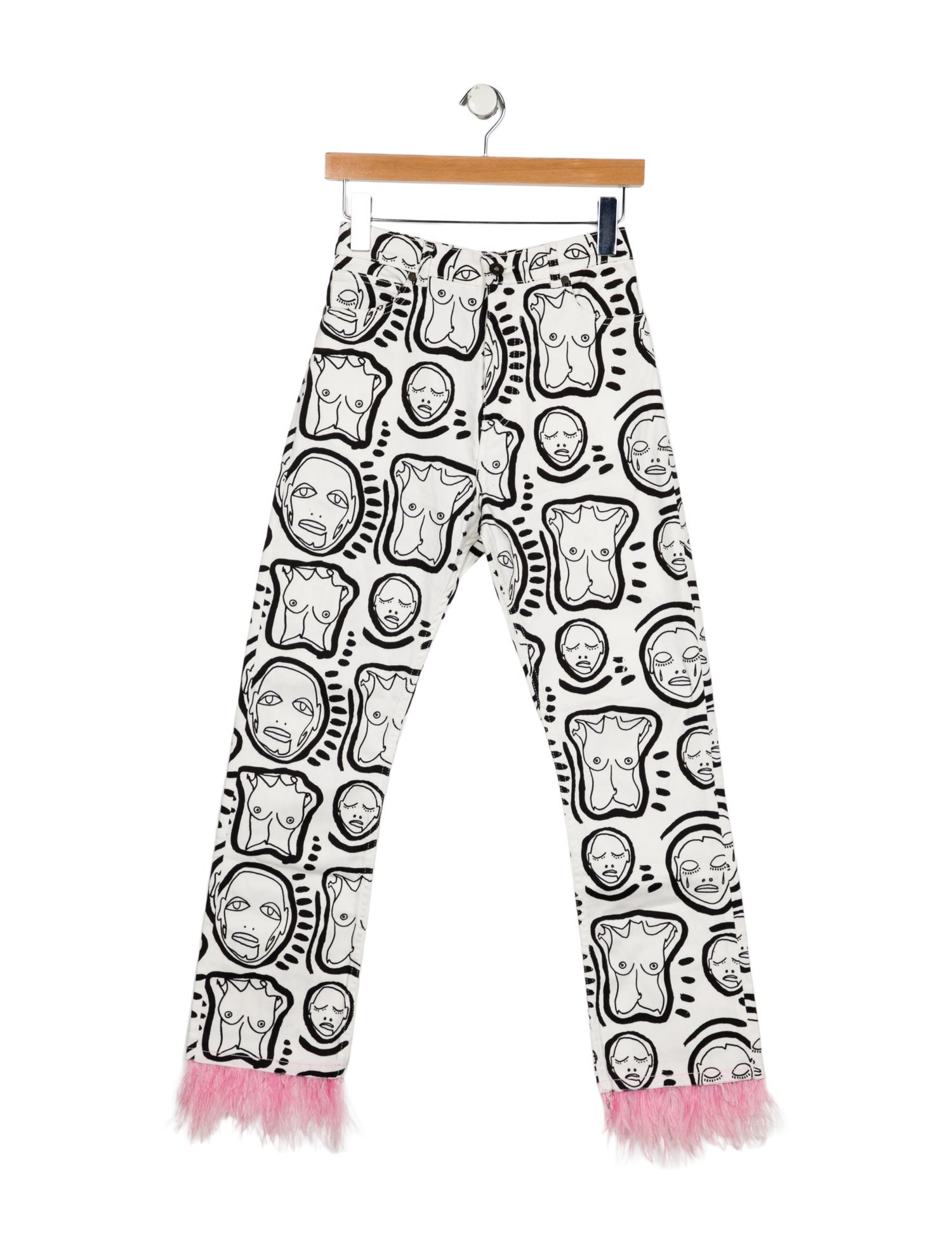 Patrick Church High-Rise Straight Leg Jeans