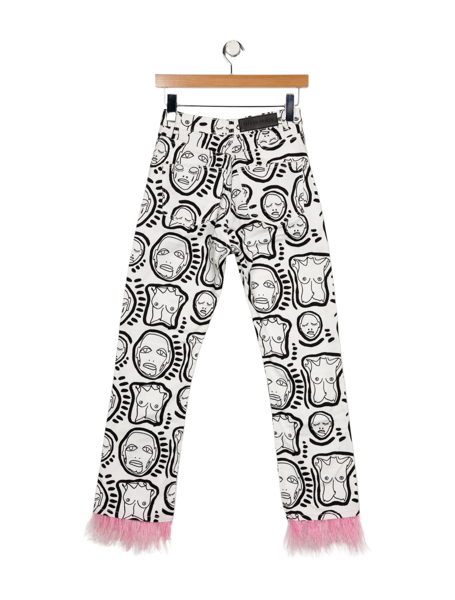 Patrick Church High-Rise Straight Leg Jeans