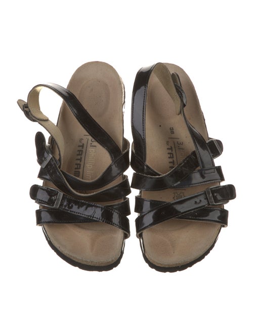 3.1 Phillip Lim for Tatami Patent Leather Slingback Sandals