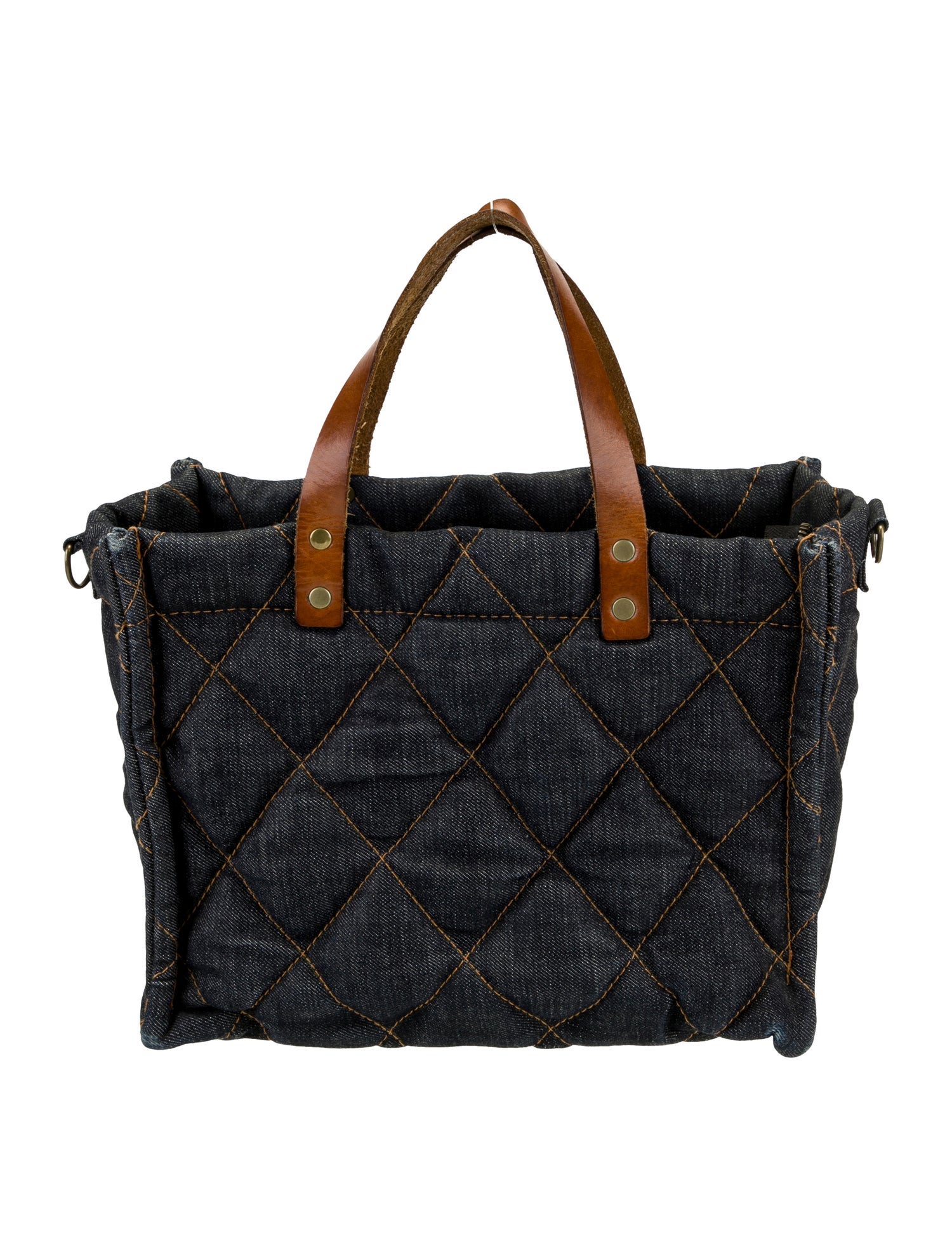 Parker Thatch Denim Top Handle Bag