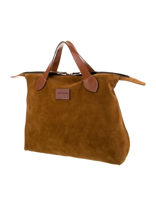 Parker Thatch Suede Top Handle Bag