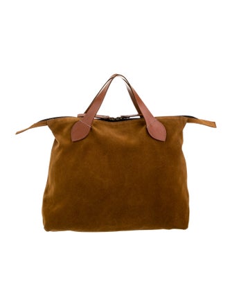 Parker Thatch Suede Top Handle Bag