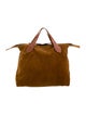 Parker Thatch Suede Top Handle Bag