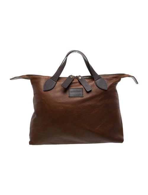 Parker Thatch Leather Top Handle Bag