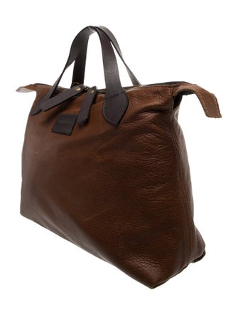 Parker Thatch Leather Top Handle Bag