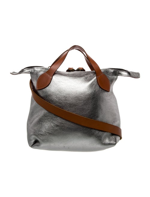 Parker Thatch Leather Top Handle Bag