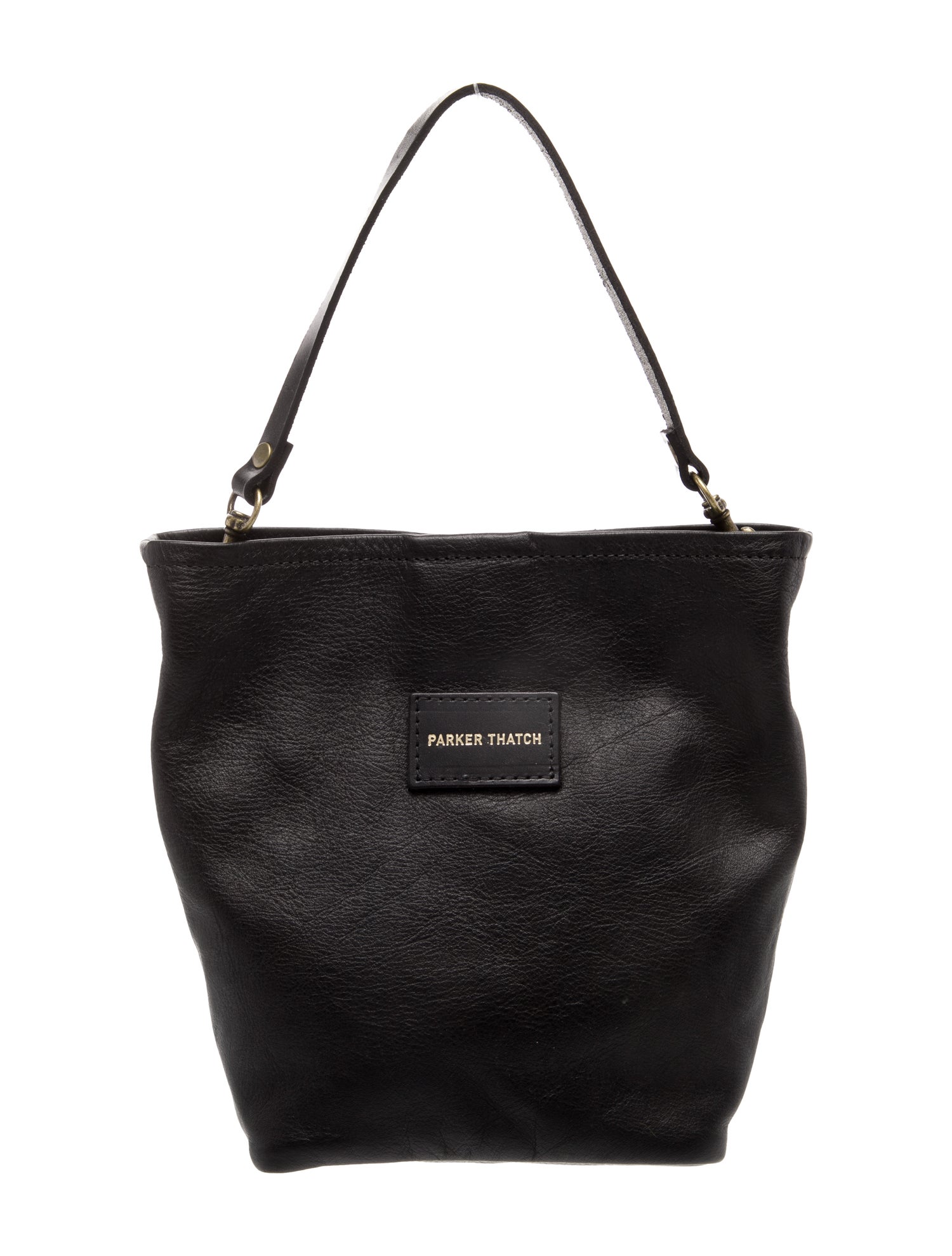 Parker Thatch Leather Top Handle Bag