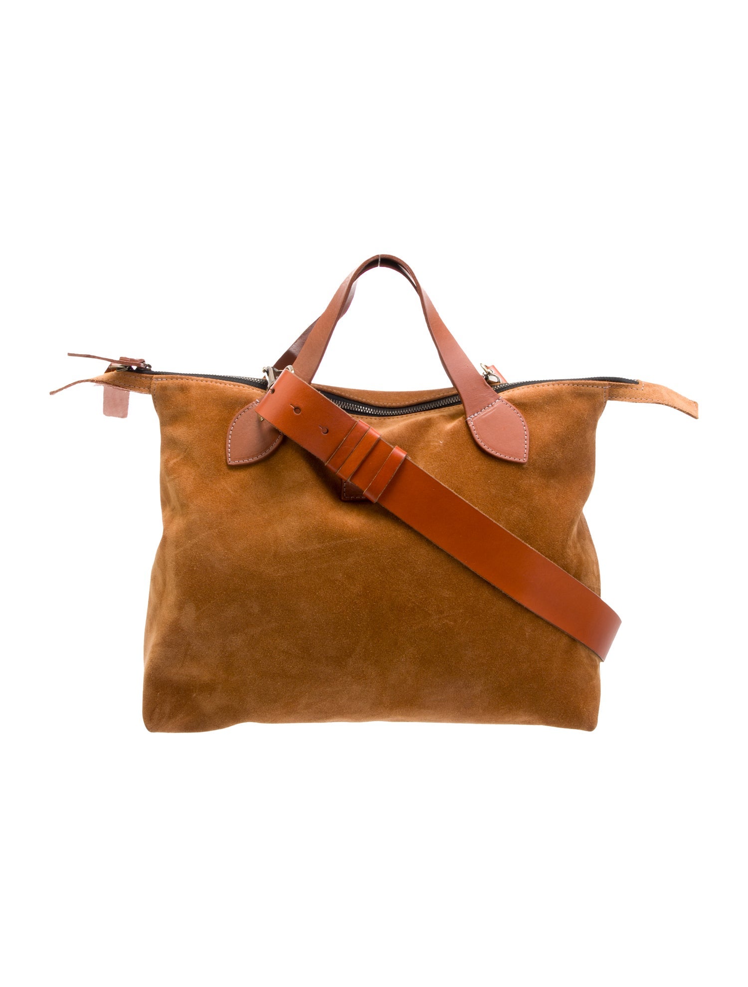 Parker Thatch Suede Top Handle Bag