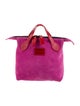 Parker Thatch Suede Top Handle Bag