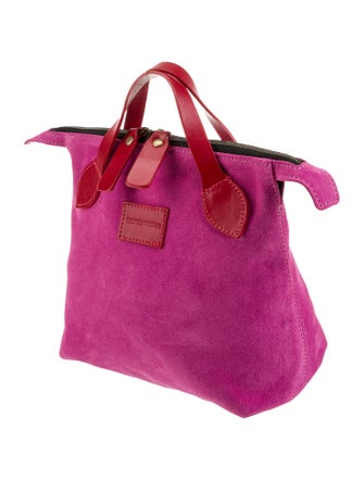 Parker Thatch Suede Top Handle Bag