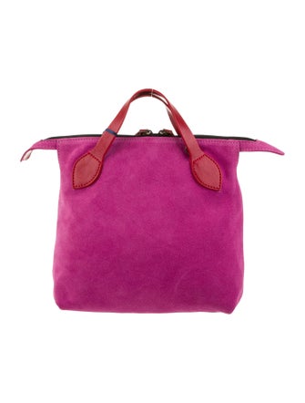 Parker Thatch Suede Top Handle Bag